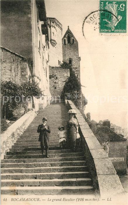 Rocamadour Grand Escalier