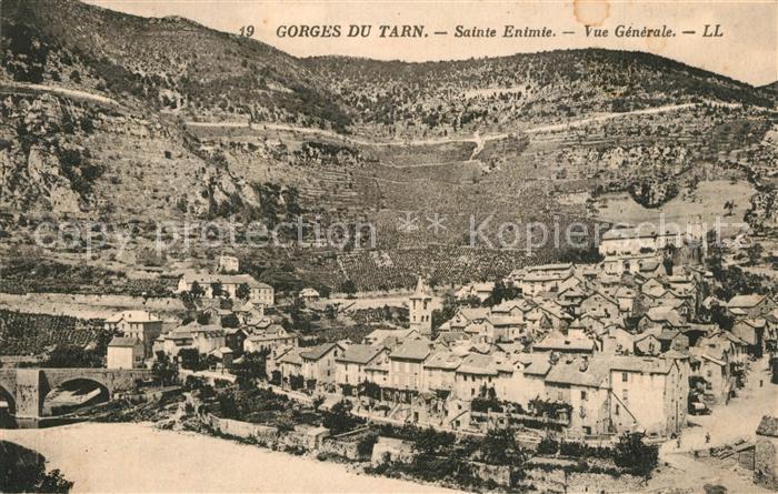 Sainte-Enimie Panorama