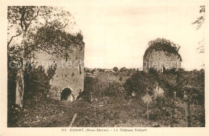 Echire Chateau Salbart