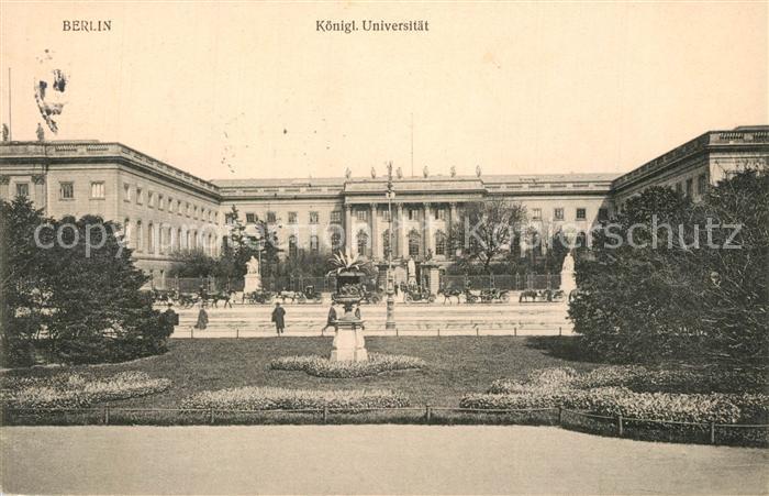 Berlin Koenigliche Universitaet