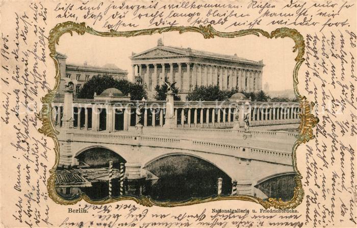 Berlin Nationalgalerie Friedrichsbruecke
