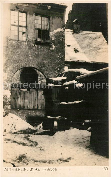 Alt Berlin Winkel im Kroegel