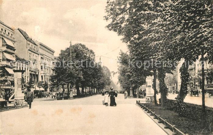 Berlin Unter den Linden Mittelpromenade