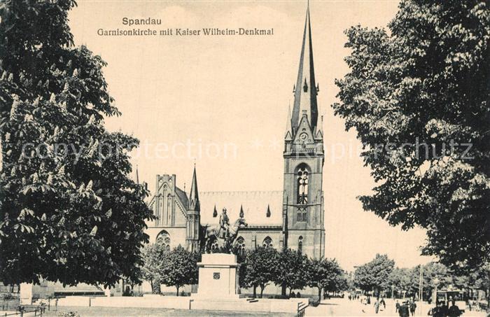 Spandau Kaiser Wilhelm Denkmal Kirche
