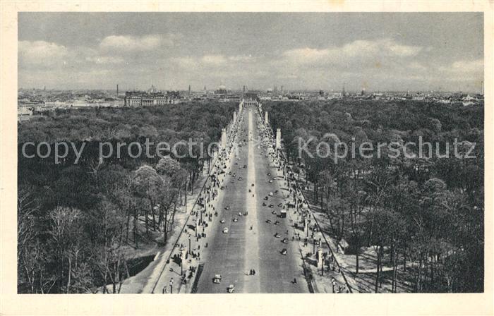 Berlin Ost-West-Achse Tiergarten Reichstag Brandenburger Tor