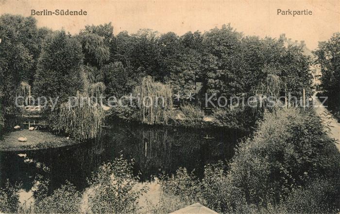Suedende Berlin Parkansicht