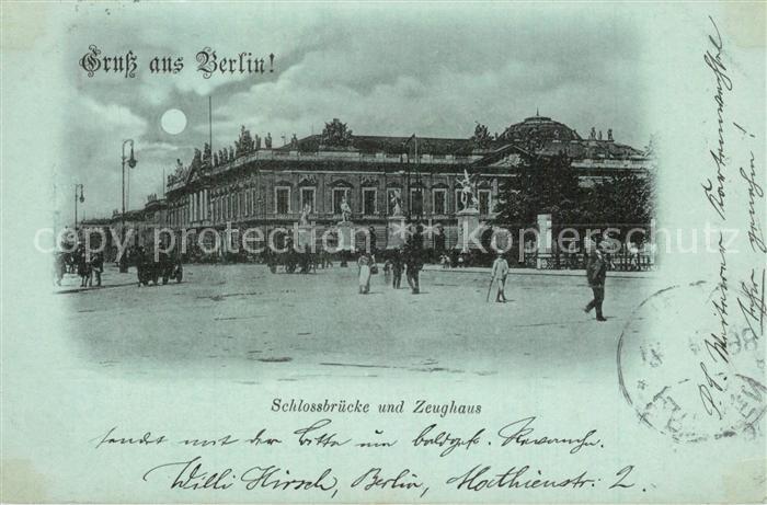 Berlin Schlossbruecke Zeughaus