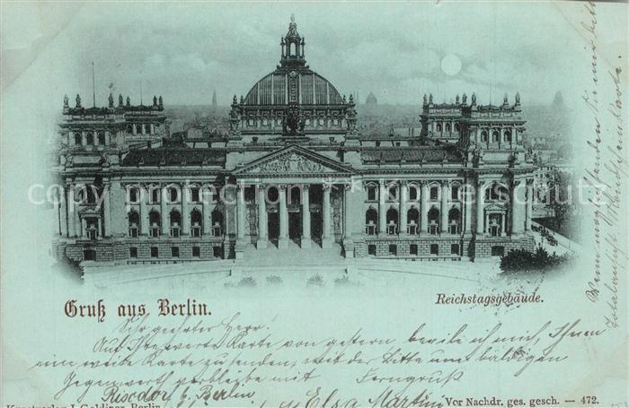 Berlin Reichstagsgebaeude
