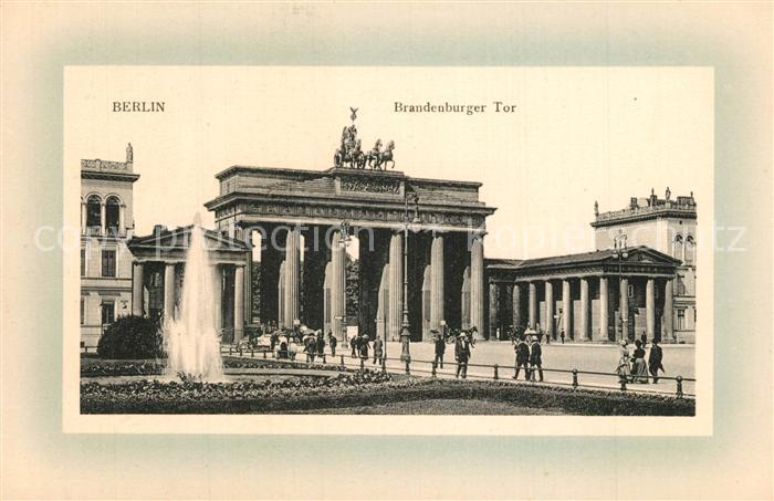 Berlin Brandenburger Tor Pariser Platz