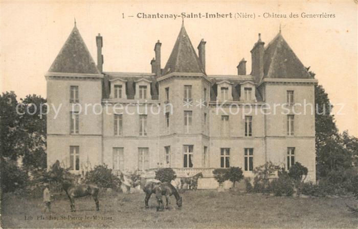 Chantenay-Saint-Imbert Chateau des Genevrieres