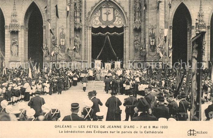 Orleans Loiret Les Fetes de Jeanne d Arc Cathedrale
