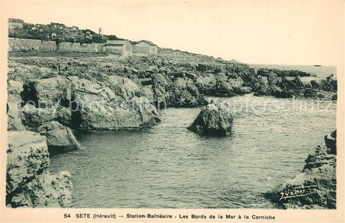 Sete Cette Station Balneaire les Bords de la Mer a la Corniche