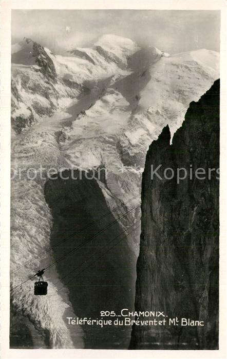 Chamonix Teleferique du Breventet Mont Blanc