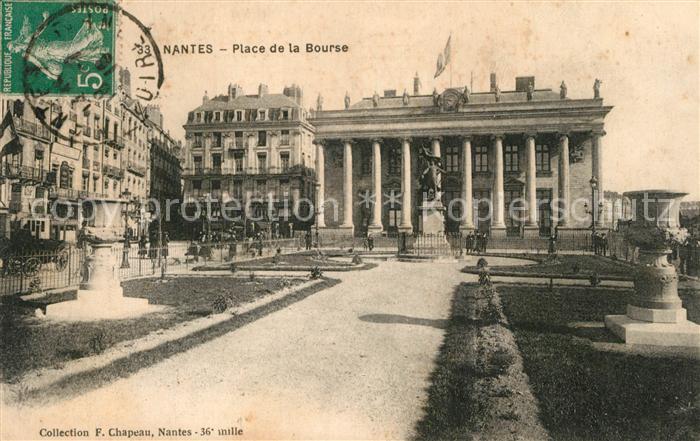 Nantes Loire Atlantique Place de la Bourse