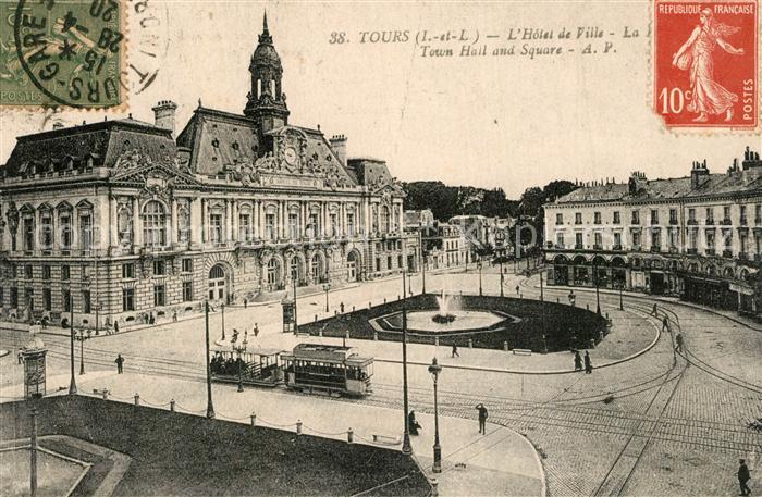 Tours Indre-et-Loire Hotel de Ville