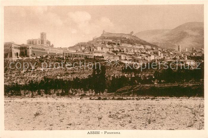 Assisi Umbria Panorama