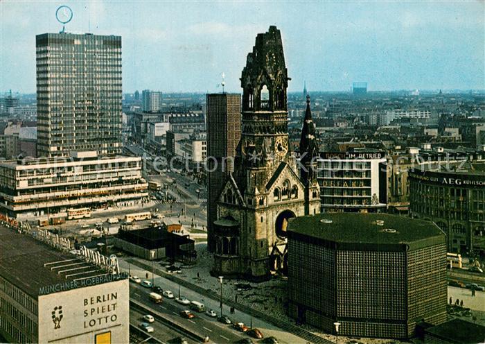Berlin Europa Center Kaiser Wilhelm Gedaechtniskirche