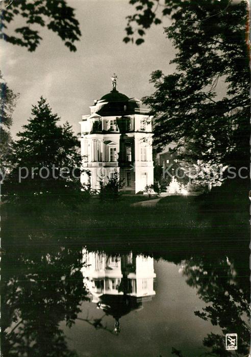 Charlottenburg Teehaus im Schlosspark Nachtaufnahme