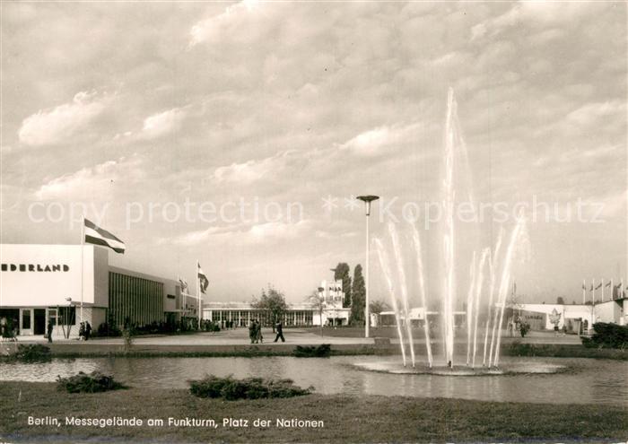Berlin Messegelaende Platz der Nationen