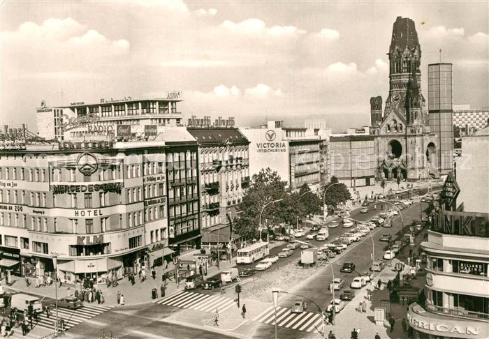 Berlin Gedaechniskirche Kurfuerstendamm