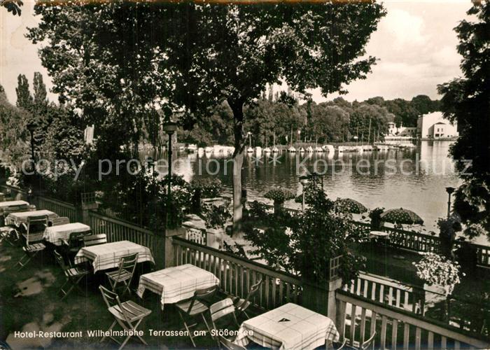 Pichelswerder Berlin Restaurant Wilhelmshoehe Stoessensee