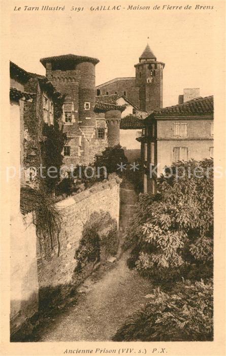 Gaillac Ancienne Prison VIVe siècle Maison de P