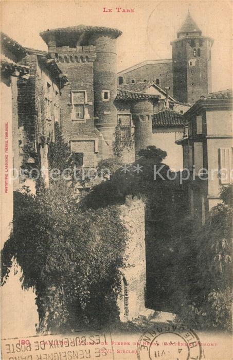 Gaillac Ancienne Prison VIVe siècle Maison de P
