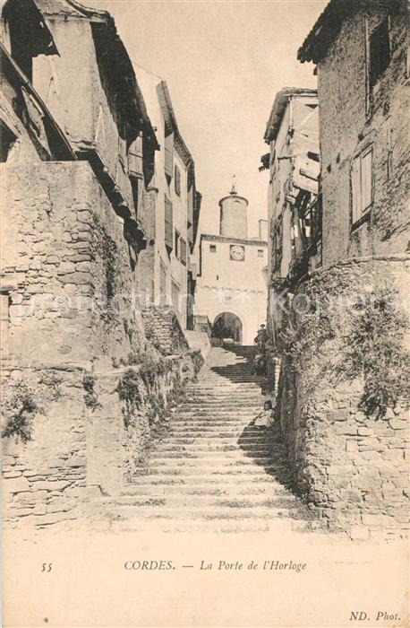 Cordes-sur-Ciel Porte de l_Horloge