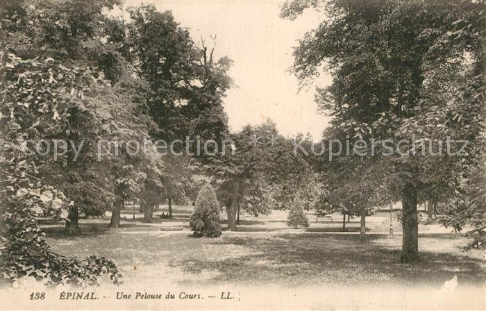 Epinal Vosges Une Pelouse du Cours