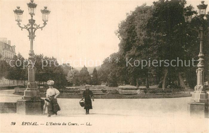 Epinal Vosges Entrée du Cours