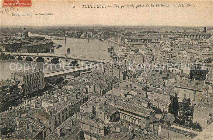 Toulouse Haute-Garonne Vue Generale prise de la Dalbade