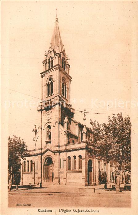 Castres Tarn Eglise Saint Jean Saint Louis Kirche