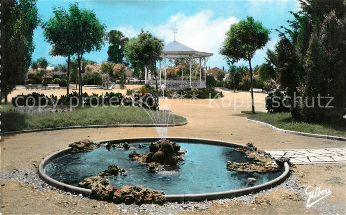 Rochefort sur Mer Jardin Public les Promenades fontaine