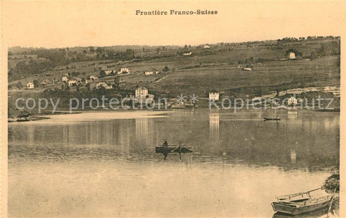 Besancon Doubs Frontière Franco Suisse Lac