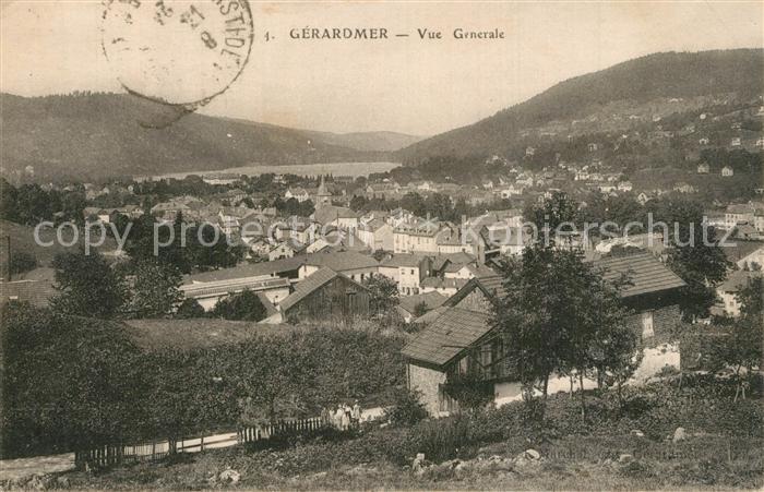 Gerardmer Vosges Vue Generale