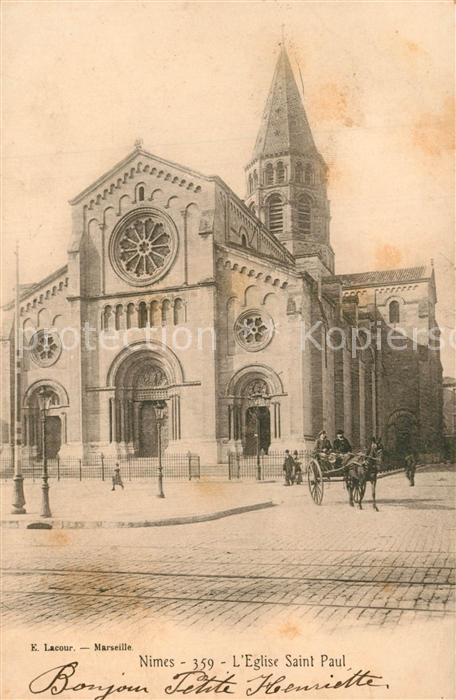 Nimes Eglise Saint Paul Kirche