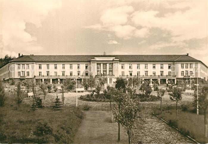 Antonshoehe Breitenbrunn FDGB Sanatorium