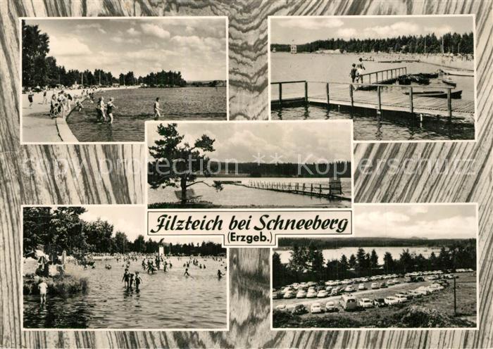 Schneeberg Erzgebirge Partien am Filzteich