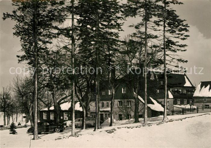 Holzhau Brand-Erbisdorf Fischerbaude im Winter