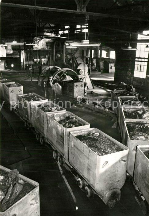 Oelsnitz Erzgebirge Bergbaumuseum Karl Liebknecht Schacht Wipperboden Foerderwag