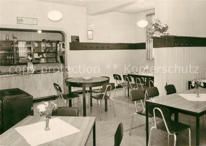 Mosbach Thueringen Konsumgaststaette Klosterhof Gastraum