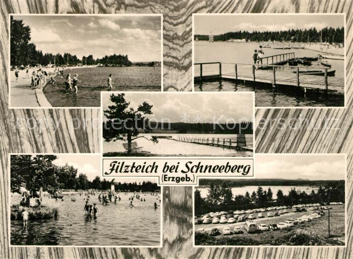 Schneeberg Erzgebirge Partien am Filzteich