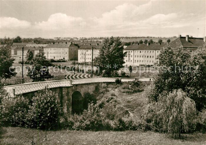 Schmoelln Thueringen Robert Koch Siedlung Bruecke