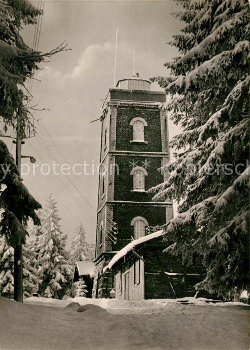 Stuetzengruen Aussichtsturm auf dem Kuhberg
