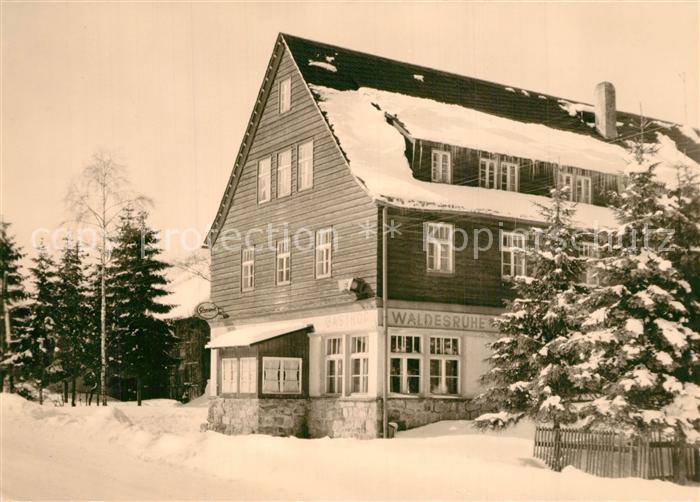 Steinbach Johanngeorgenstadt Gaststaette Waldesruh