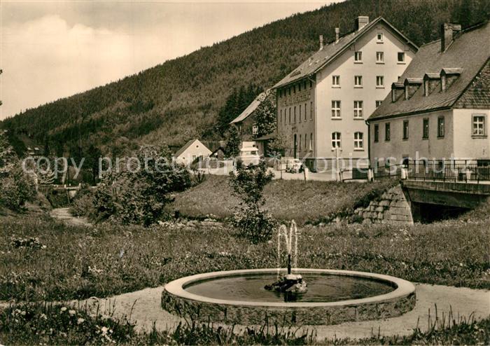 Wildenthal Eibenstock Konsumhotel Am Auersberg Brunnen