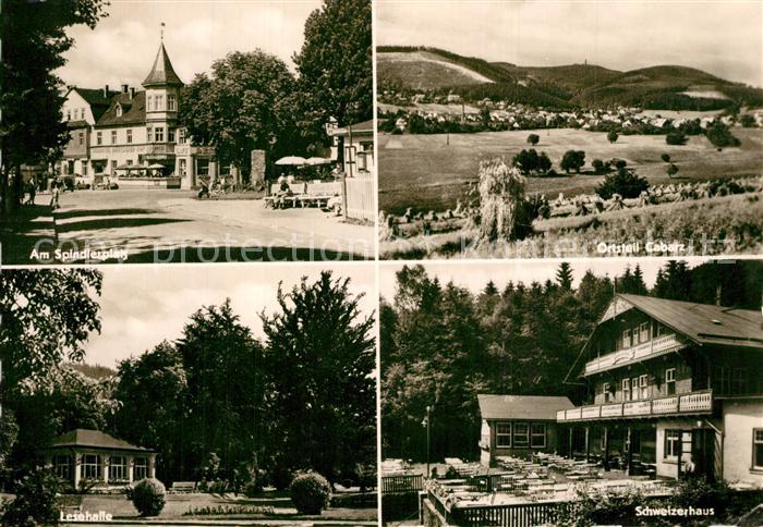 Tabarz Spindlerplatz Lesehalle Schweizerhaus OT Cabarz