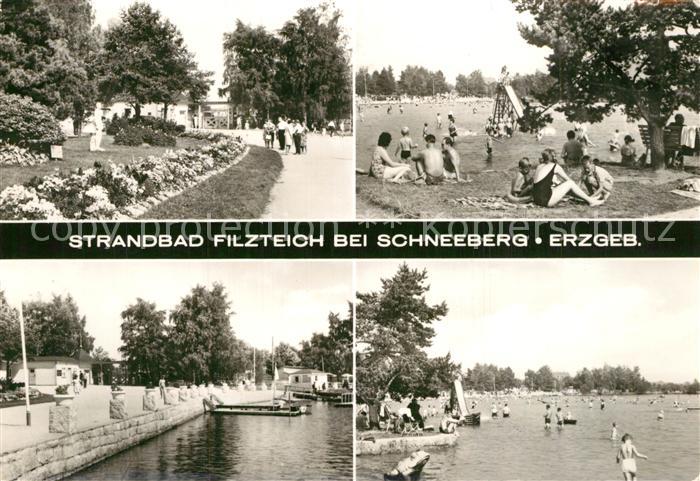 Schneeberg Erzgebirge Strandbad Filzteich
