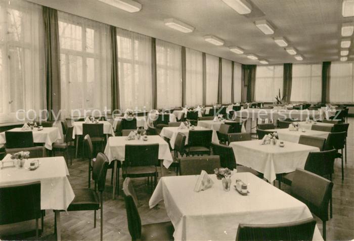 Ahlbeck Ostseebad FDGB Erholungsheim Fortschritt Speiseraum