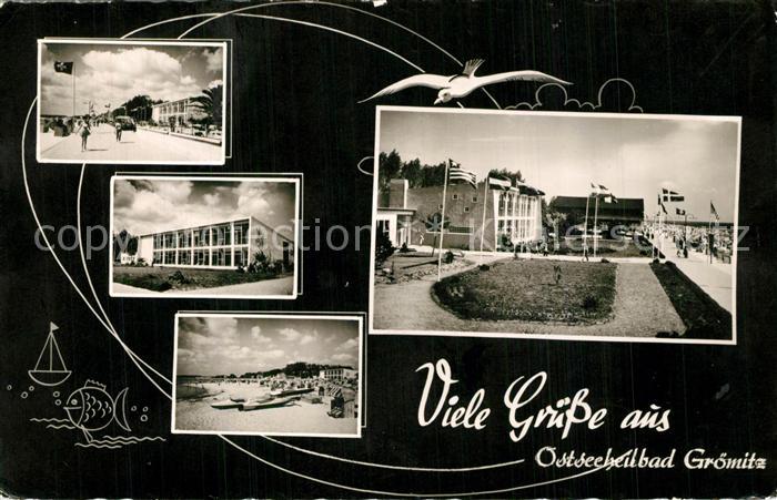 Groemitz Ostseebad Promenade Strandhalle Strand Hotel